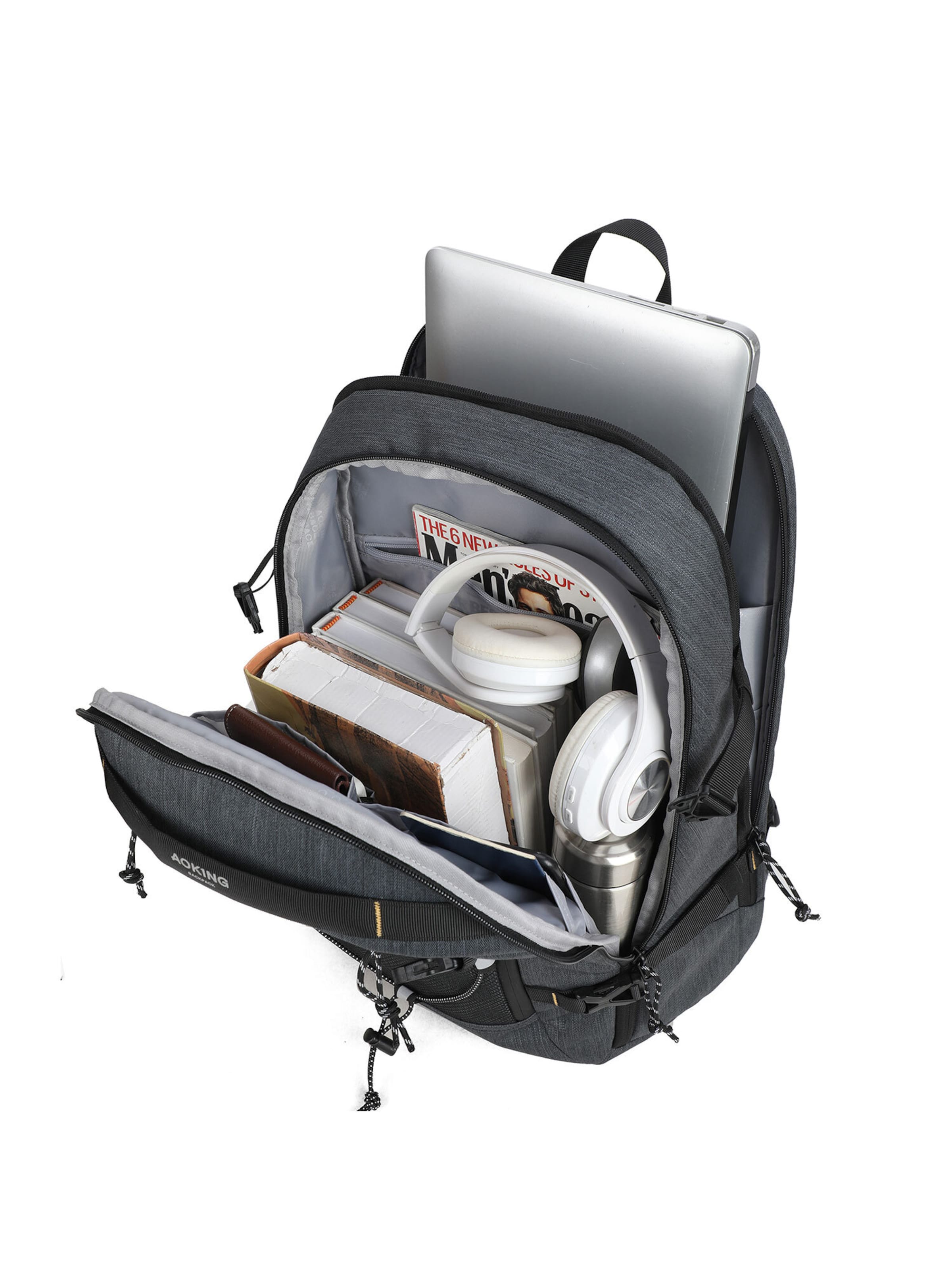 Aoking Rucksack in Grau