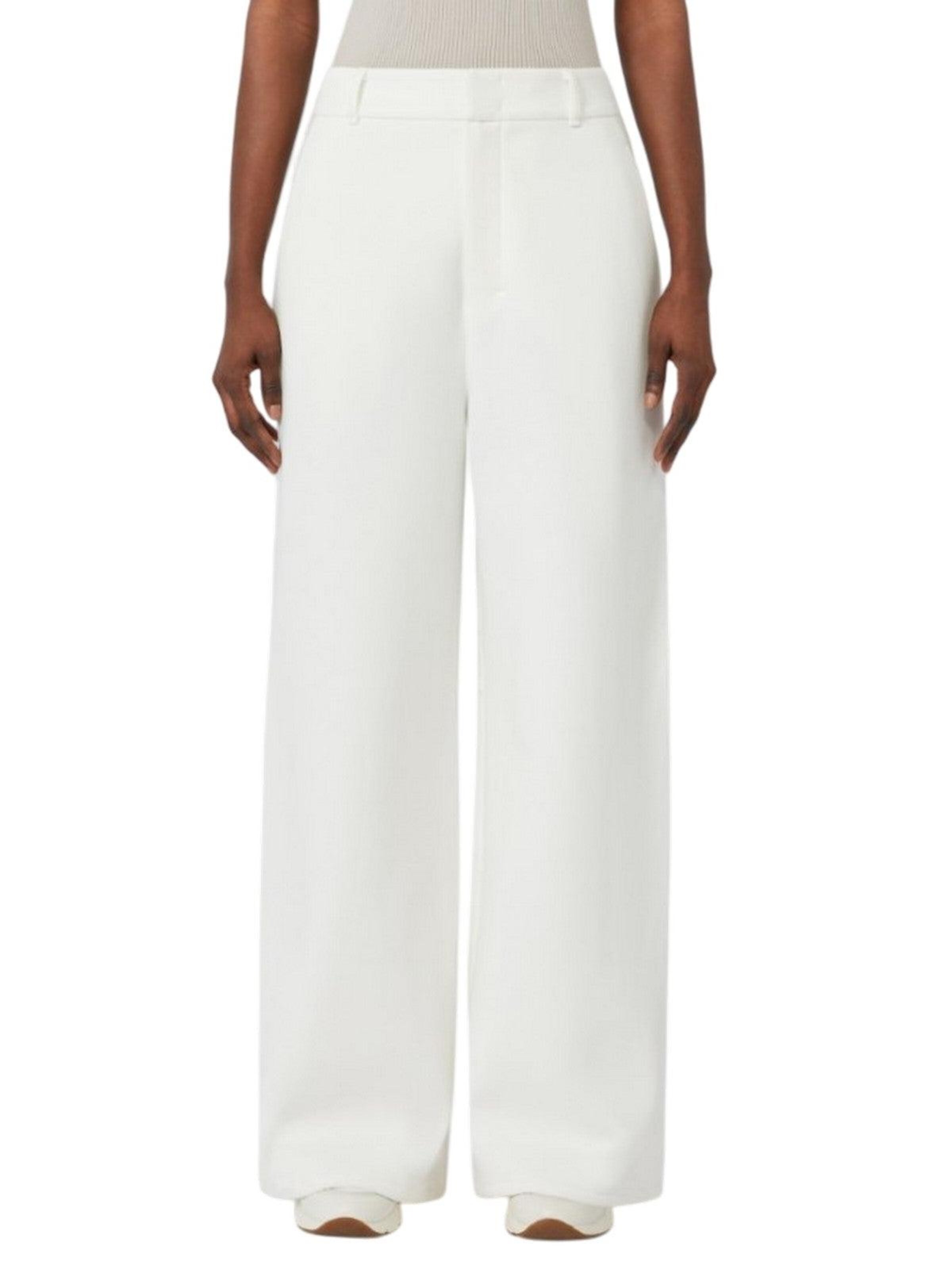 Max Mara Regular Pants in White