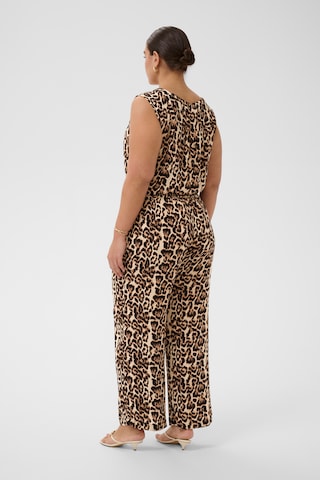 KAFFE CURVE Loosefit Hose 'KCDala' in Braun