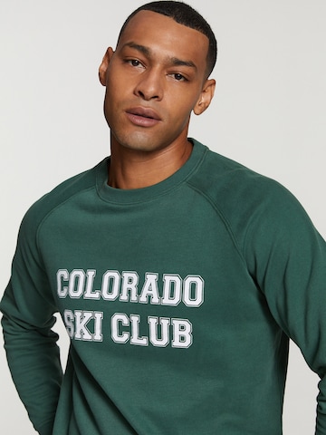 Shiwi Sweatshirt 'Colorado' in Groen