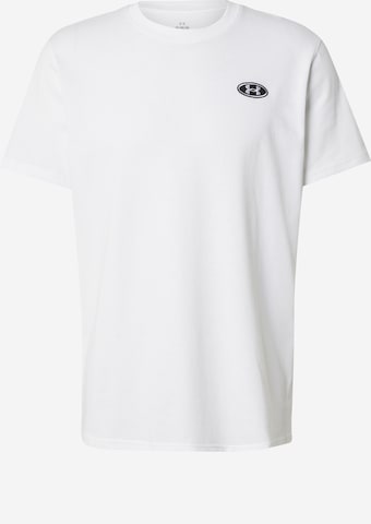 T-Shirt fonctionnel UNDER ARMOUR en blanc : devant