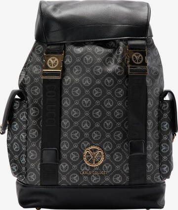 Carlo Colucci Backpack in Black: front