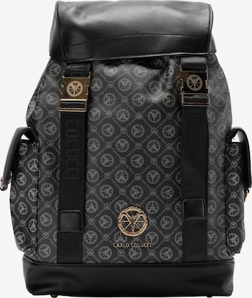 Carlo Colucci Backpack in Black: front