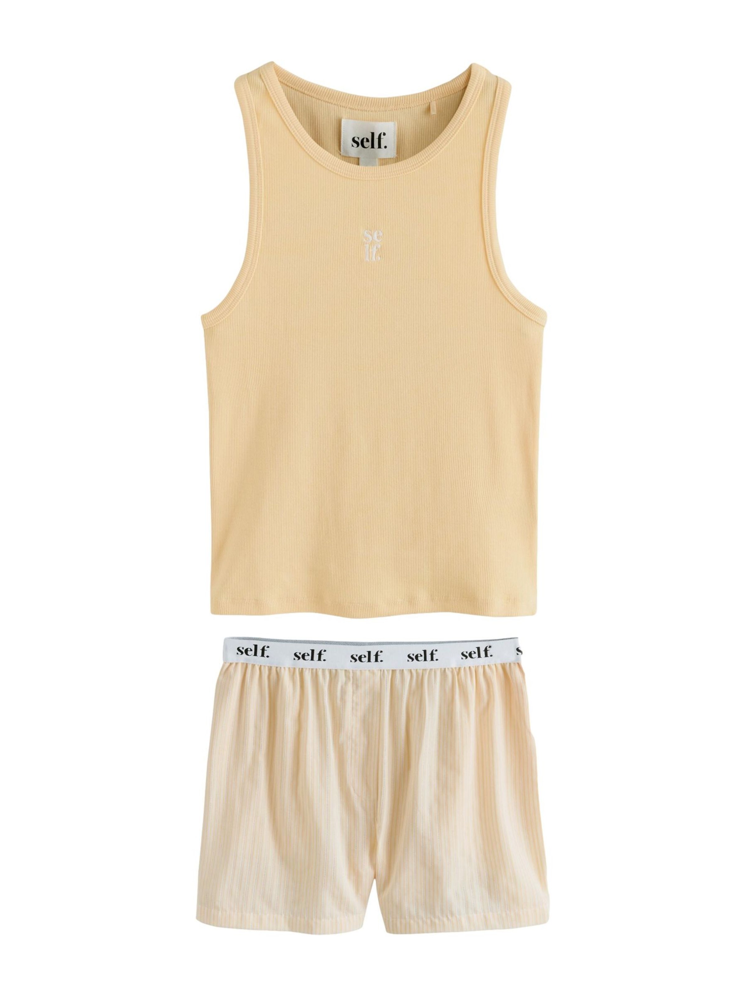 Shorty di self. in giallo: frontale
