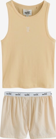 Shorty di self. in giallo: frontale