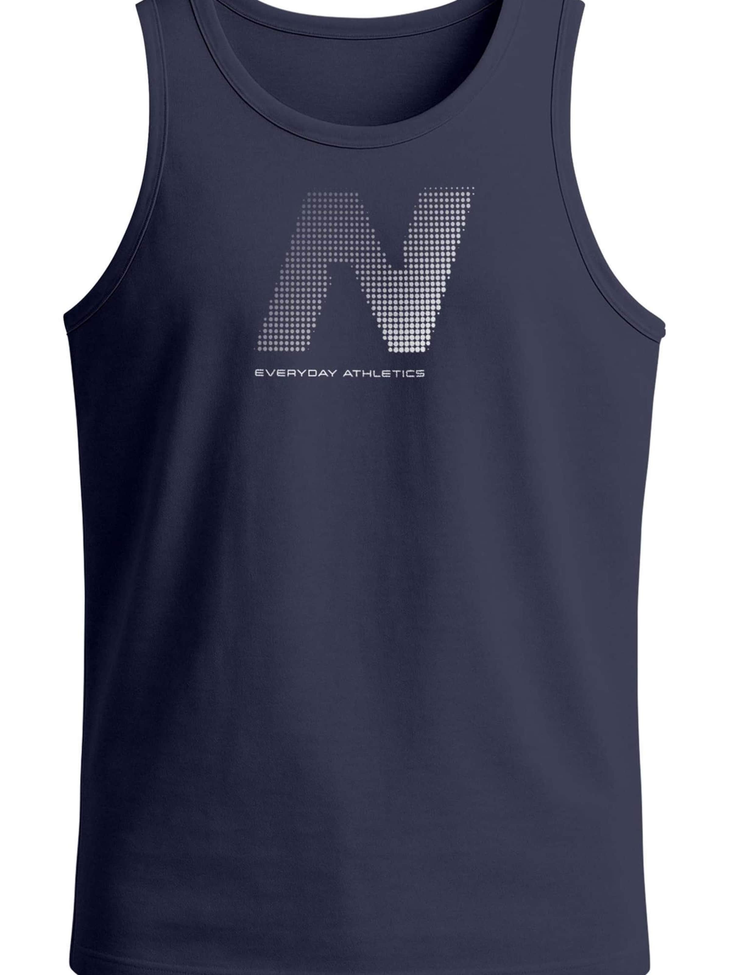 Neverless Shirt 'Halftone' in Blue