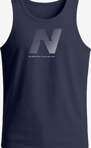Neverless Shirt 'Halftone' in Blue: front
