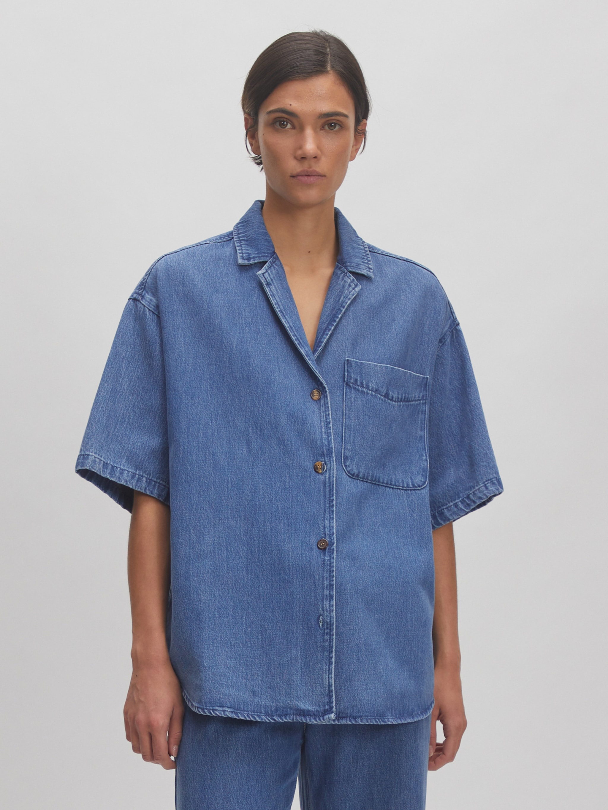 EDITED Producten Blouse 'Pheline' Blauw