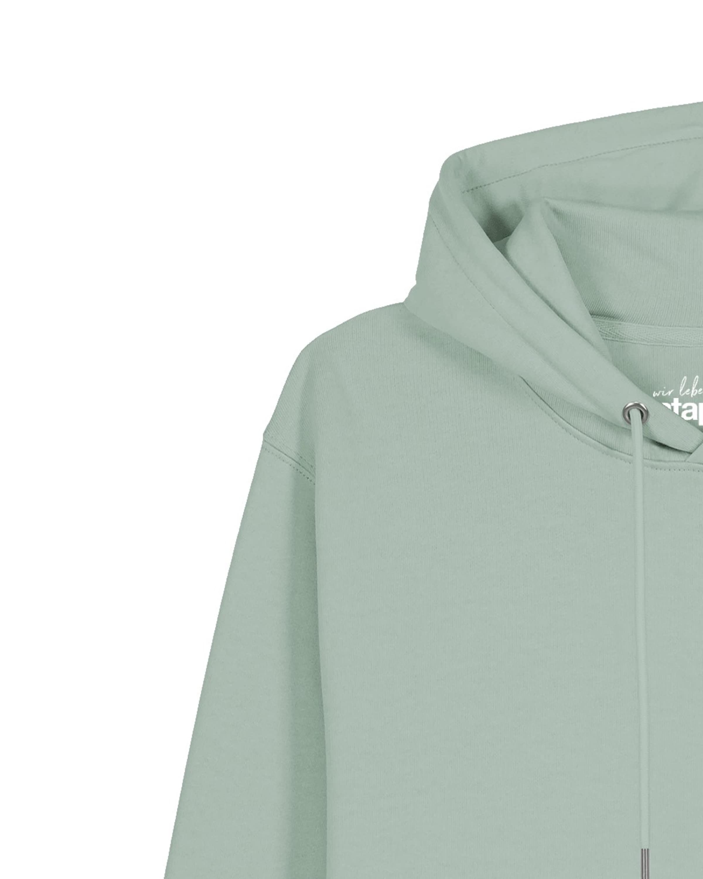Felpa ' cest la vie ' di Watapparel in verde