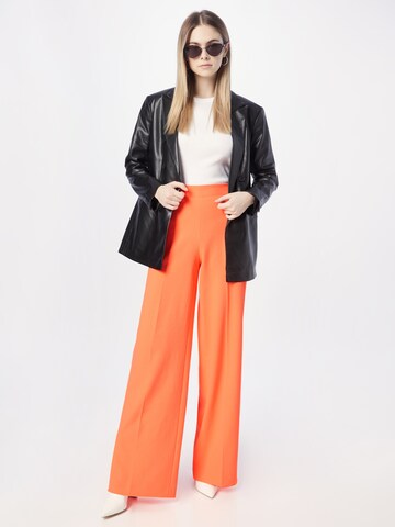 DRYKORN Wide Leg Bügelfaltenhose 'BEFORE' in Orange