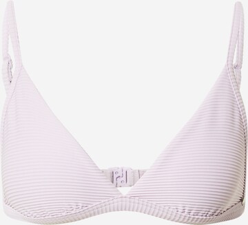 Triangle Hauts de bikini Seafolly en violet : devant