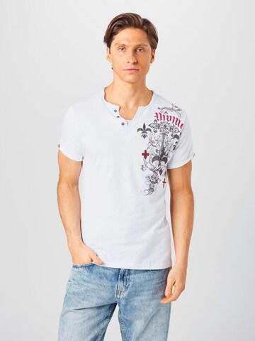 Key Largo T-shirt i vit: framsida