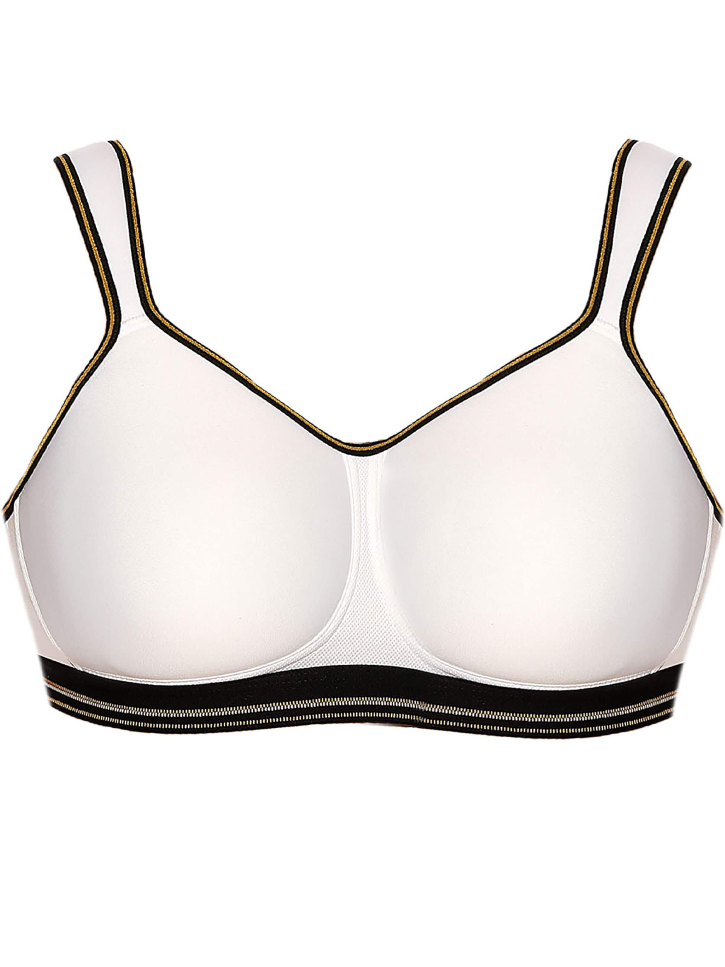 VIANIA Bustier BH 'intense'‌‌‌‌ in Weiß: Vorderseite