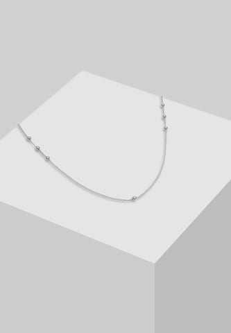 ELLI Halskette Basic Kette, Kugel in Silber