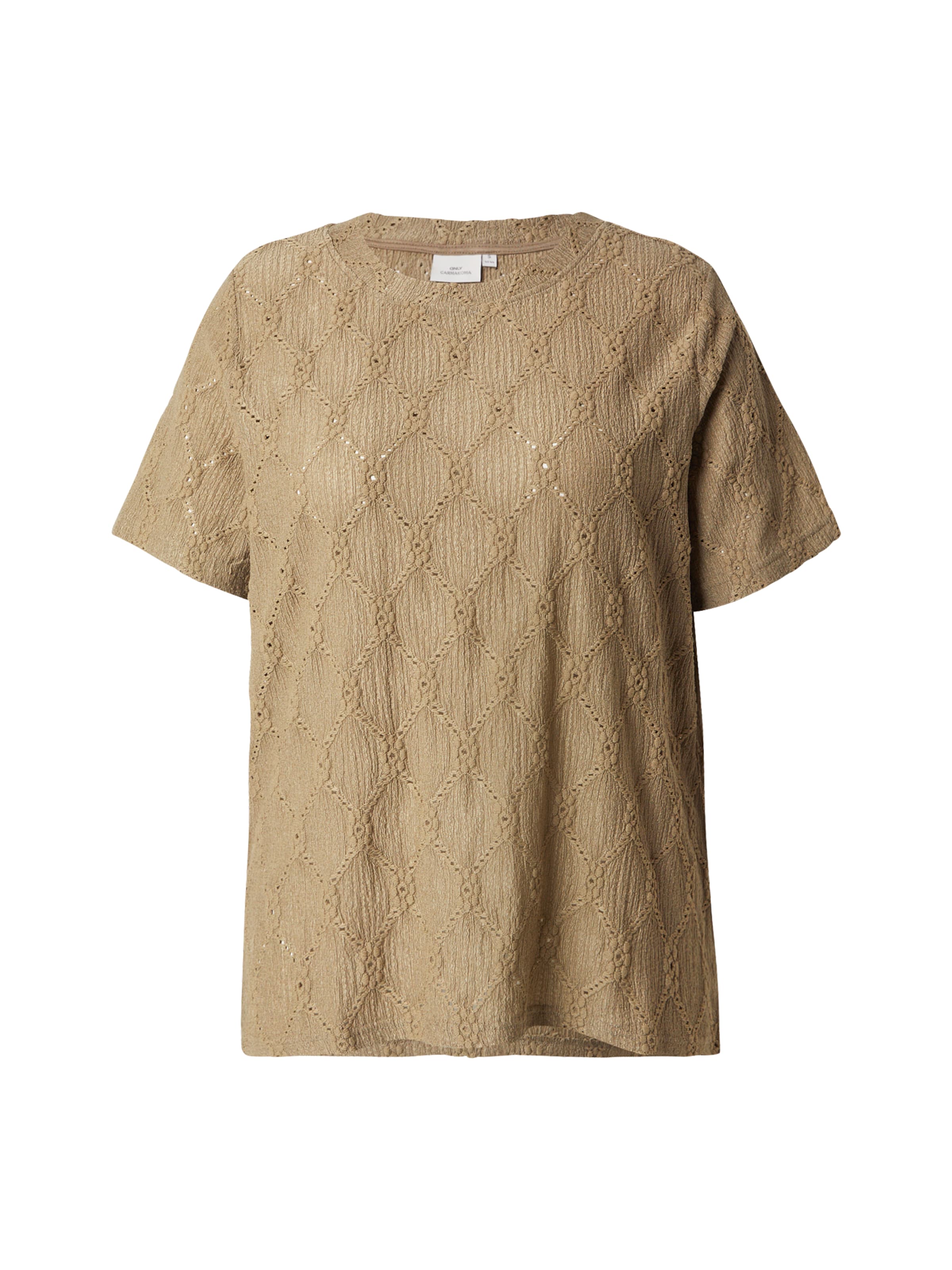 ONLY Carmakoma Shirt 'CARLUZIA' in Green: front