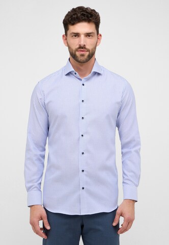 ETERNA Regular fit Business Shirt in Blue: front