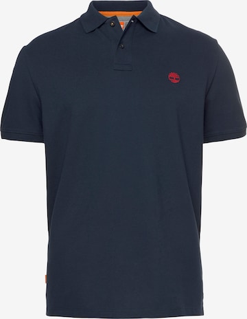 TIMBERLAND Poloshirt in Blau: predná strana