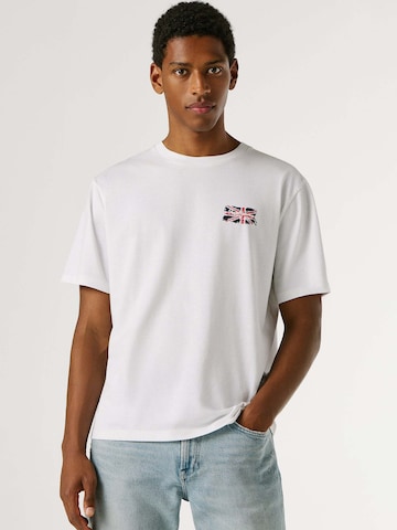 Pepe Jeans Shirt in Wit: voorkant