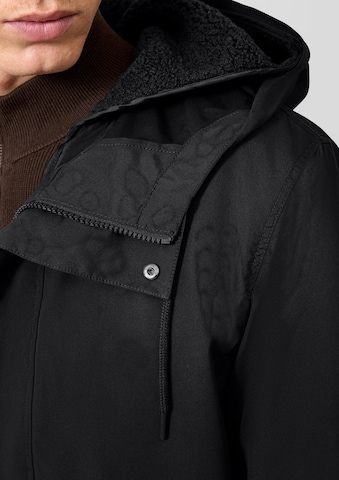 Parka d’hiver QS en noir : devant