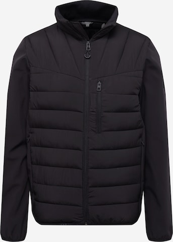 TOM TAILOR DENIM Between-Season Jacket in Black: front