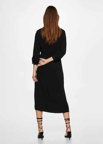 MANGO Shirt Dress 'Wings' in Black