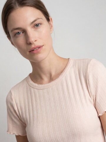 Antargo Shirt 'Women´s Ajour T-Shirt' in Pink