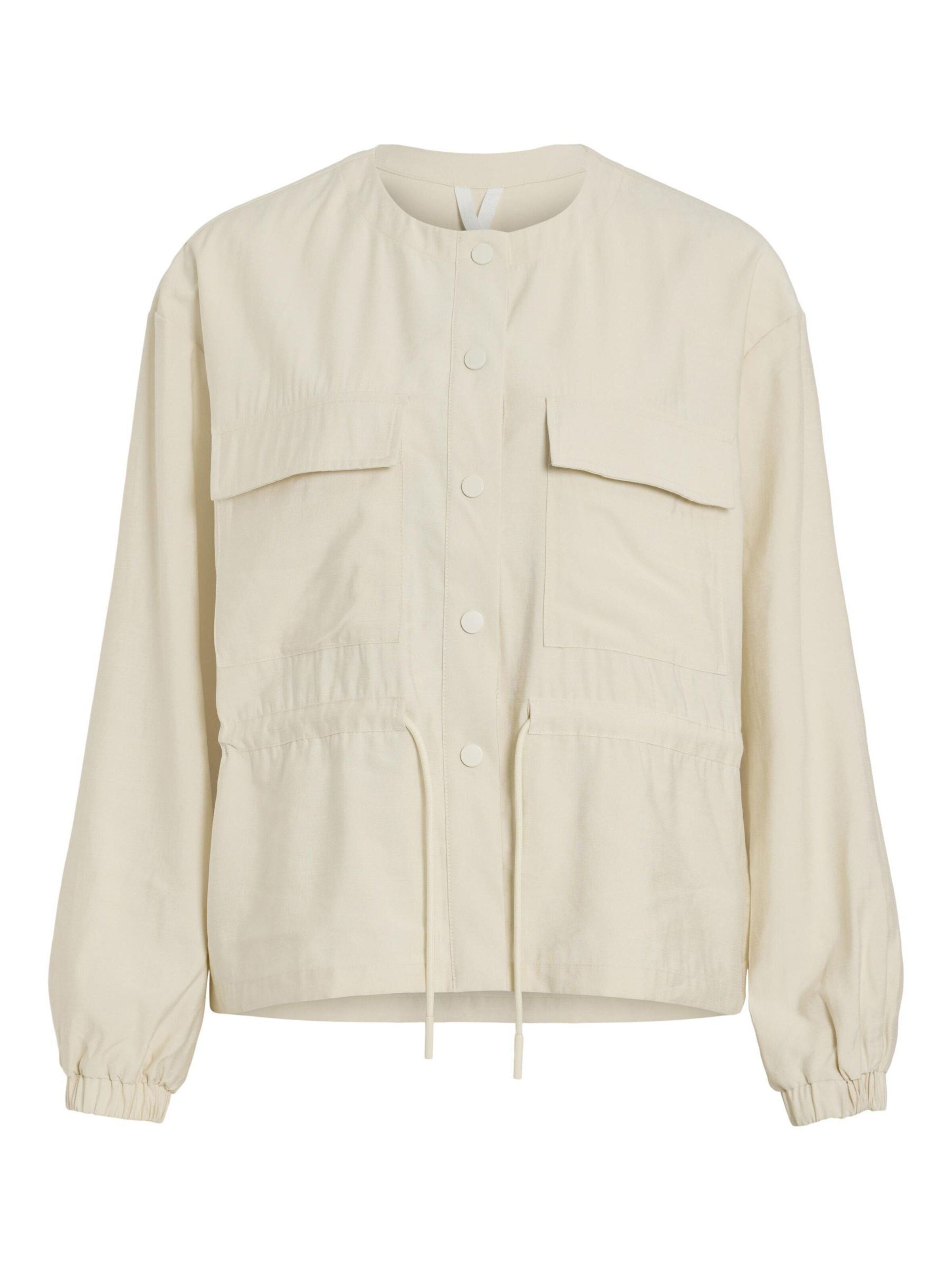 Veste mi-saison VILA en gris : devant