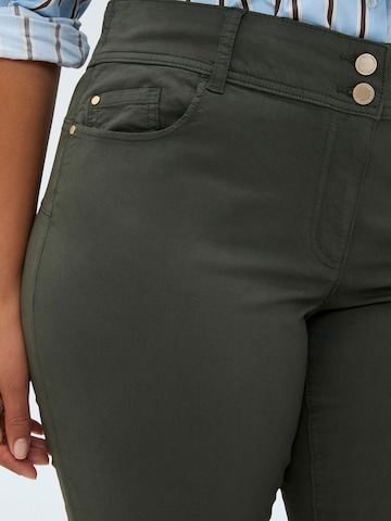 Skinny Pantalon Fiorella Rubino en vert