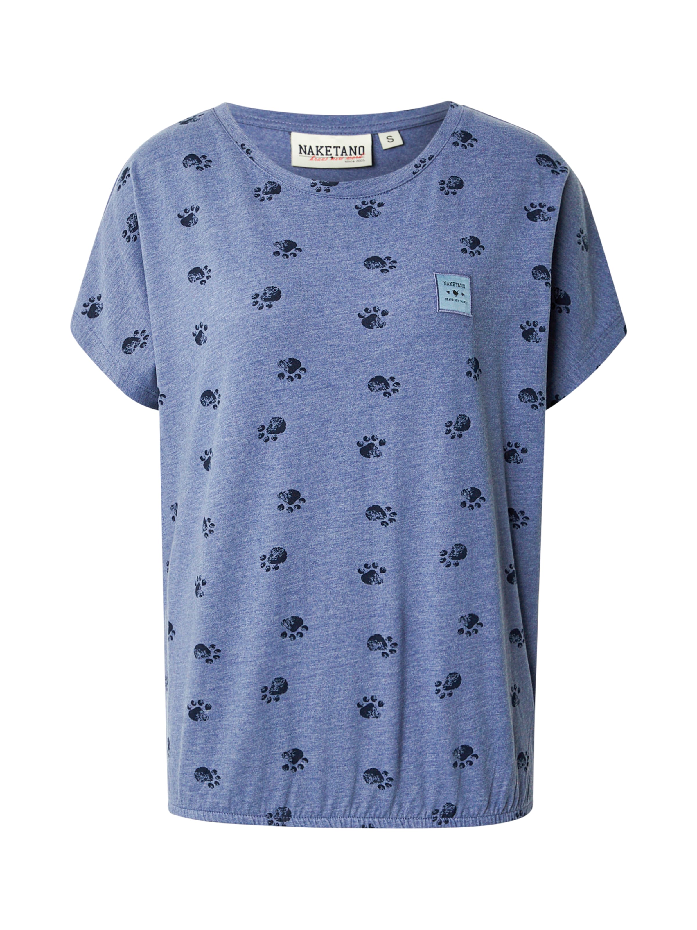 naketano Shirt in Blue: front
