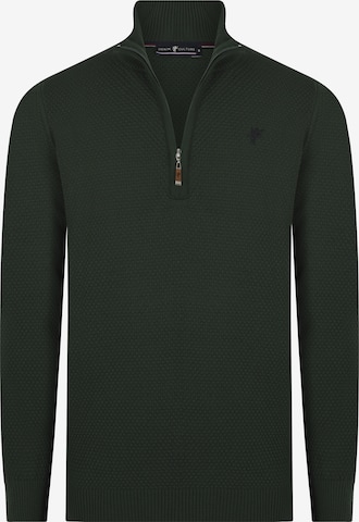 DENIM CULTURE Sweater 'Giotto' in Green: front