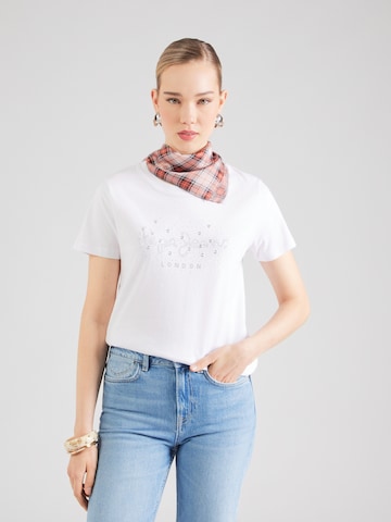 Pepe Jeans Μπλουζάκι 'Brady' σε λευκό: μπροστά