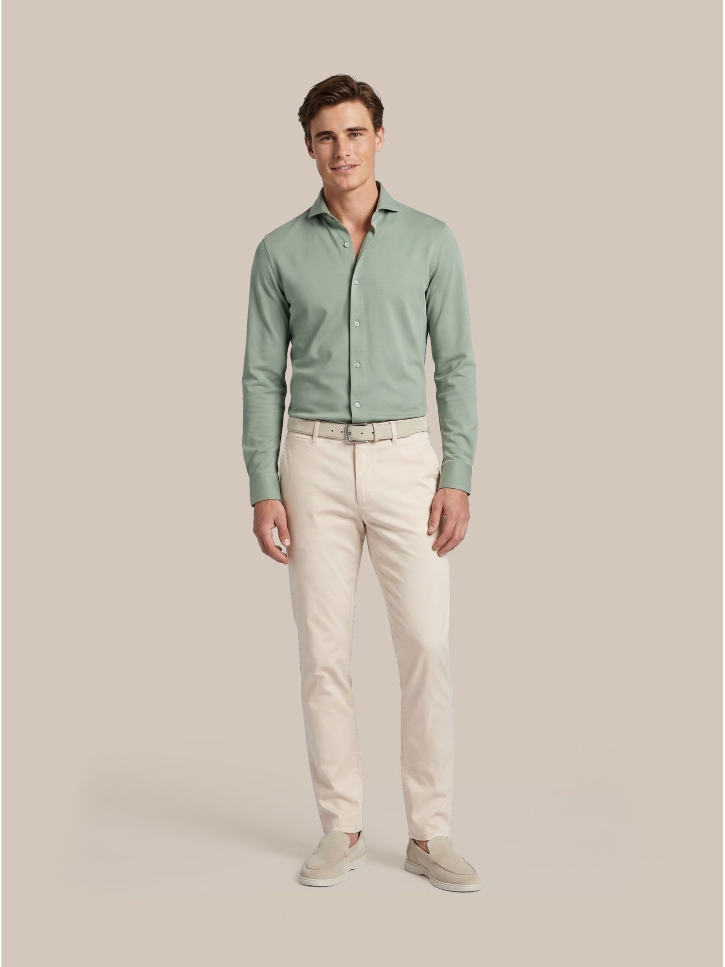 Suitable Slim Fit Hemd‌‌‌‌‌‌‌‌ in Grün
