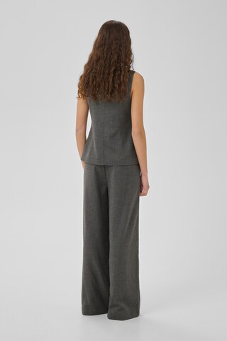 My Essential Wardrobe Wide leg Pants 'Dina' in Grey