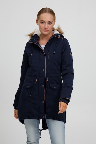 Oxmo Winterparka 'ANNA' in Blauw: voorkant