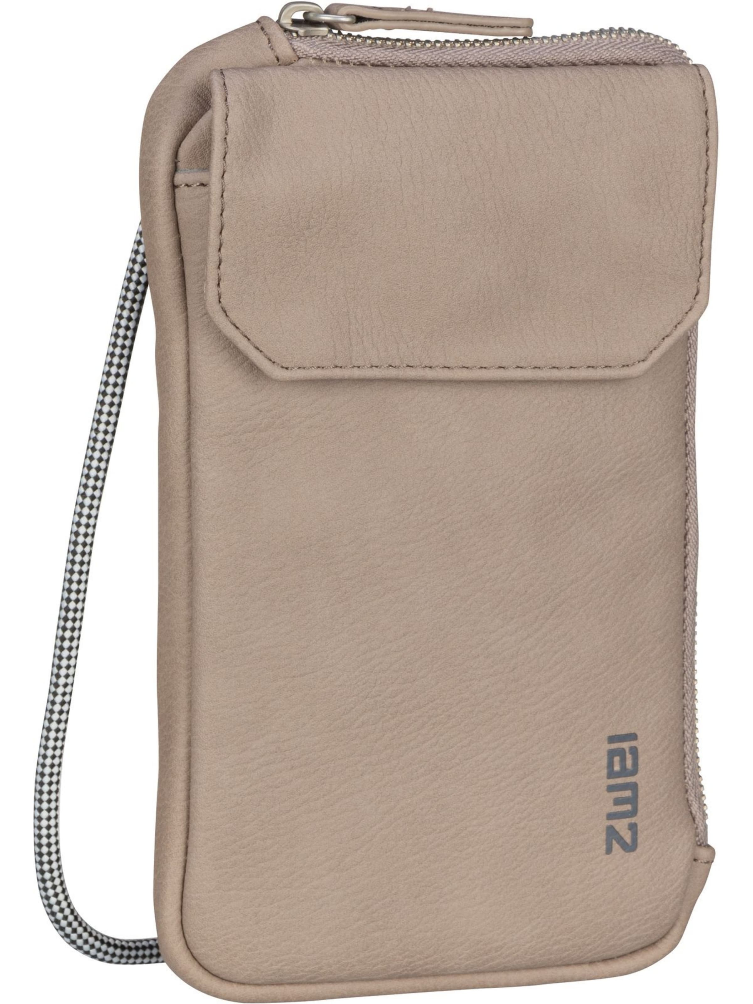 Protection pour smartphone 'Mademoiselle' ZWEI en marron : devant