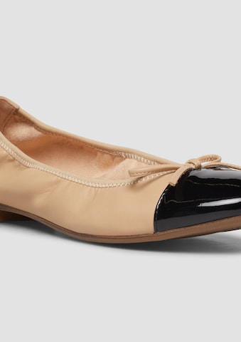 s.Oliver Ballet Flats in Beige