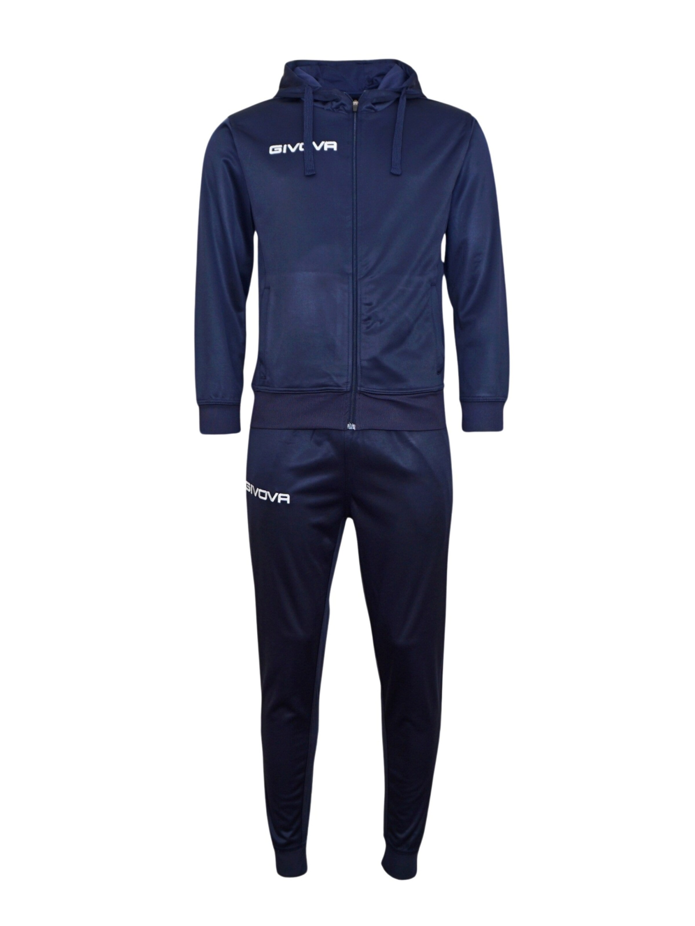 Givova Sweat suit in Blue: front