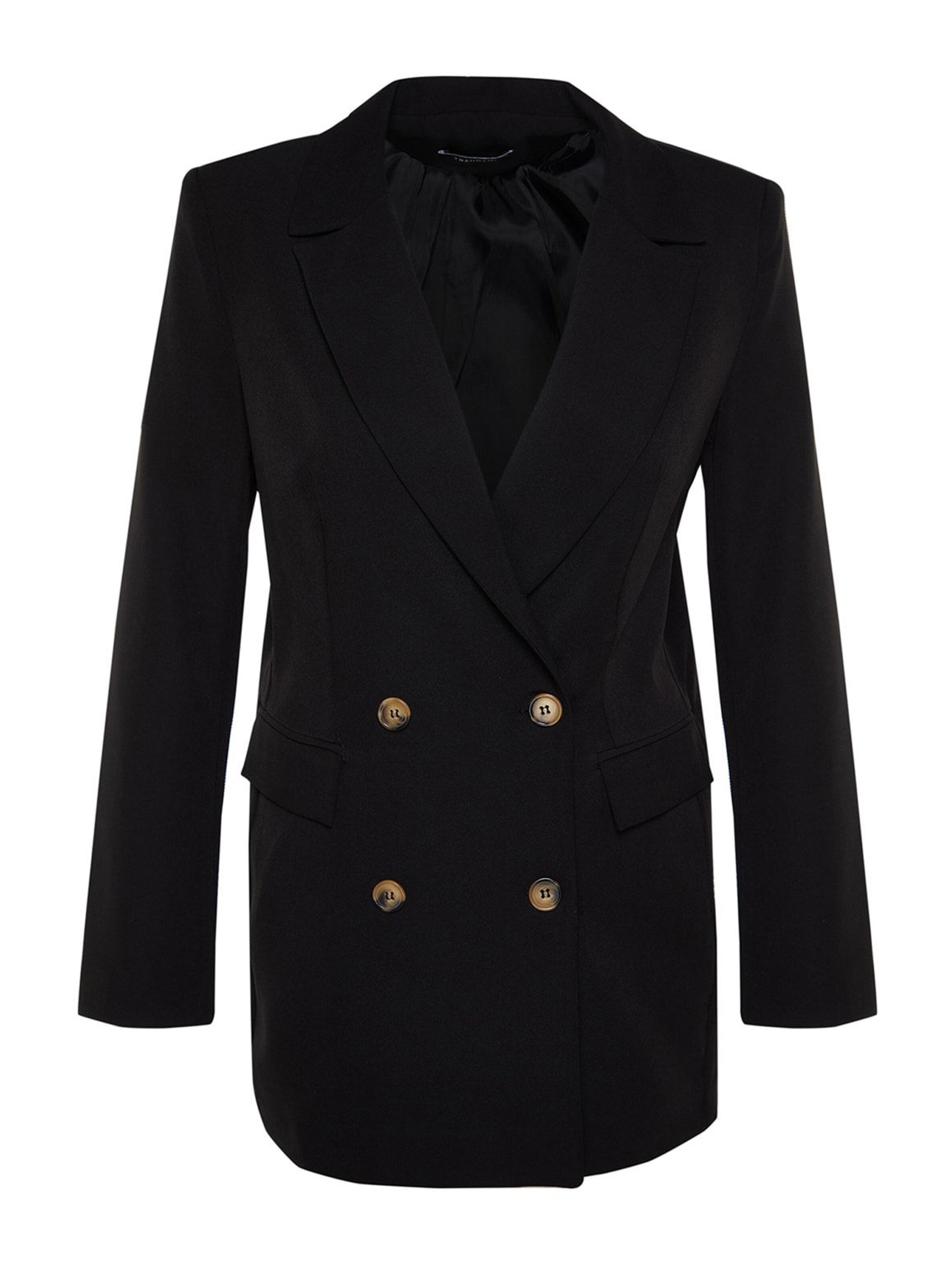 Trendyol Marynarka w kolorze czarny: przód