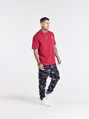 SikSilk T-Shirt in Rot