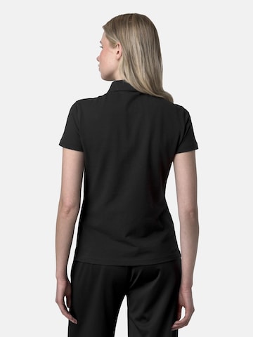 K-Way Shirt 'K-WAY AMDEA PIQUE SLIM T-Shirt e Polo' in Zwart