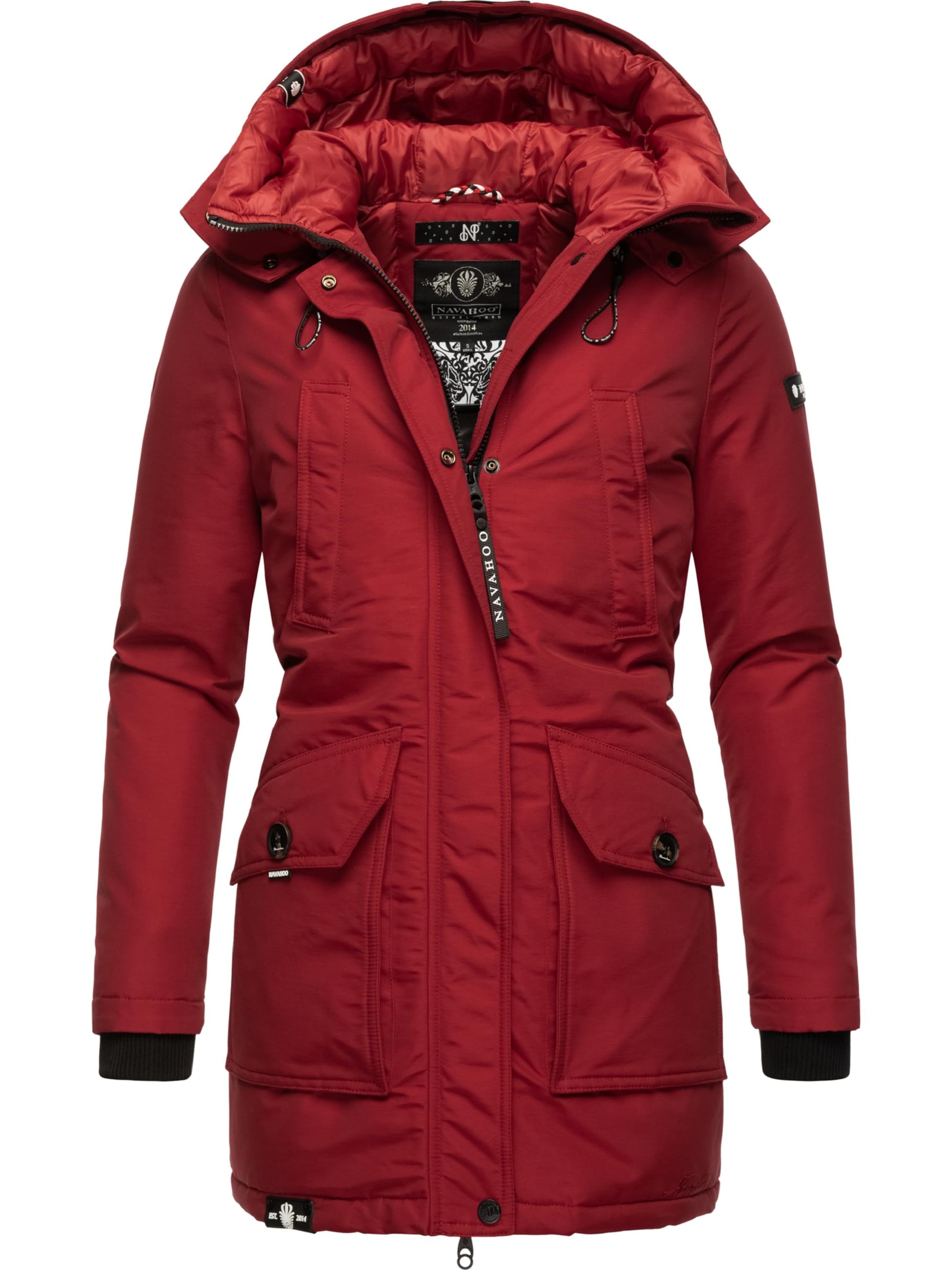 NAVAHOO Kurtka zimowa w kolorze czerwony