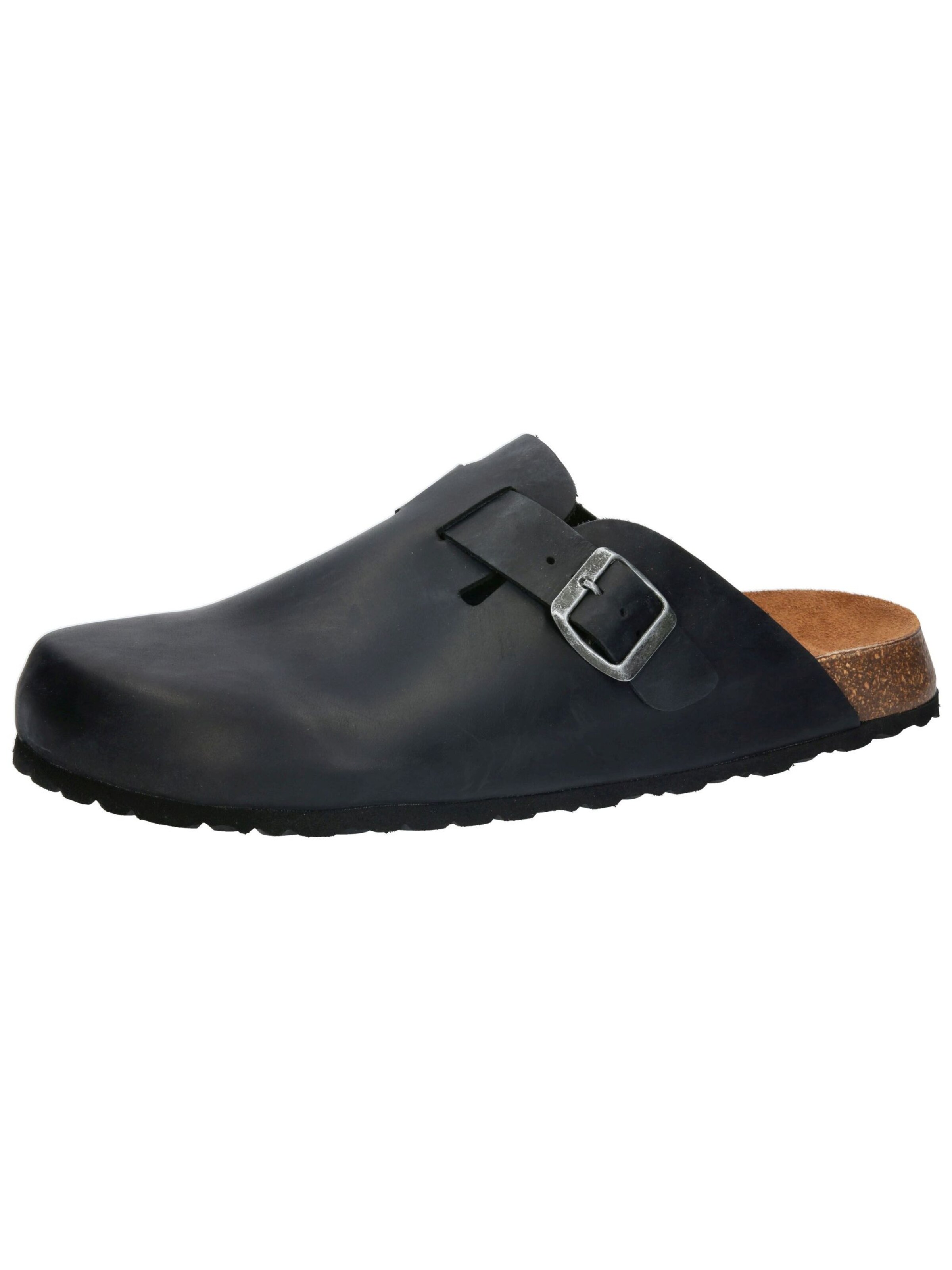 LICO Clogs 'Bioline' in Black: front