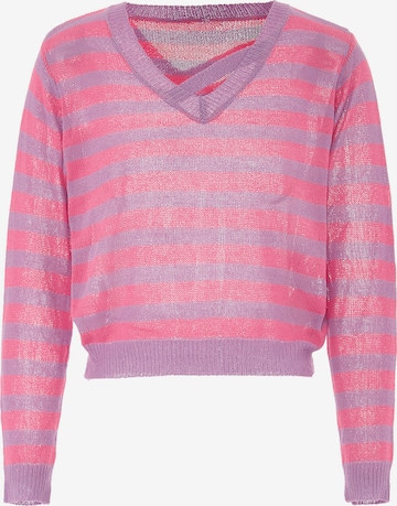 Pull-over IMMY en violet : devant