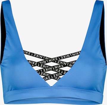 Nike Swim Bustier Sportbikinitop 'Sneakerkini' in Blau