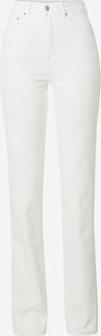 Gina Tricot regular Jeans i hvid: forside