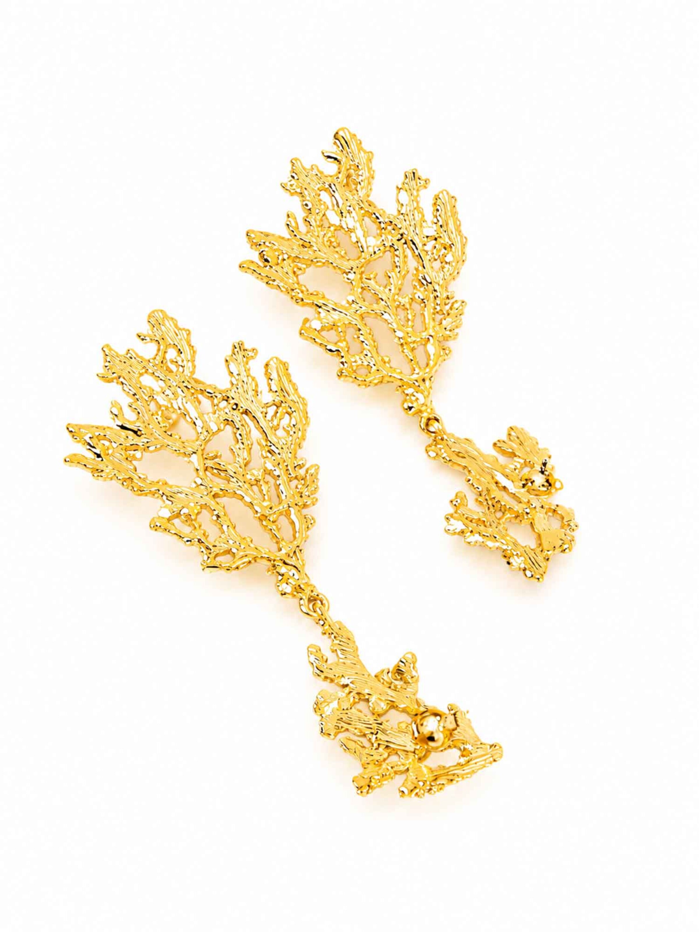 RteRmeNaušnice 'Thessaly Earrings' - zlatna boja