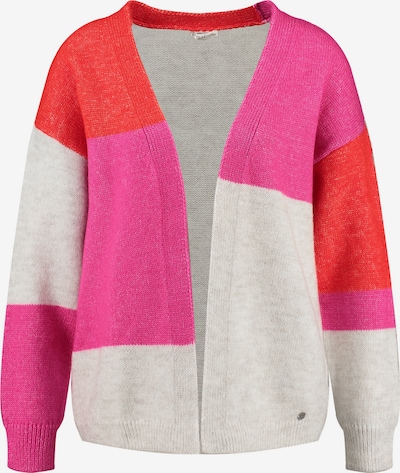 Key Largo Knit cardigan in Coral / Pink / Wool white, Item view