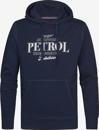 Petrol Industries Collegepaita värissä laivastonsininen / pastellinvihreä / valkoinen, Tuotenäkymä