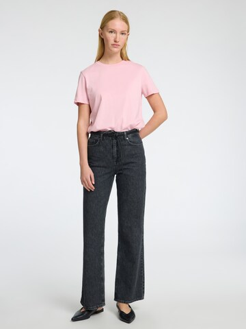 SELECTED FEMME Μπλουζάκι 'SLFMy Essential' σε ροζ