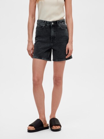 SELECTED FEMME Regular Shorts 'Krista' in Schwarz: predná strana